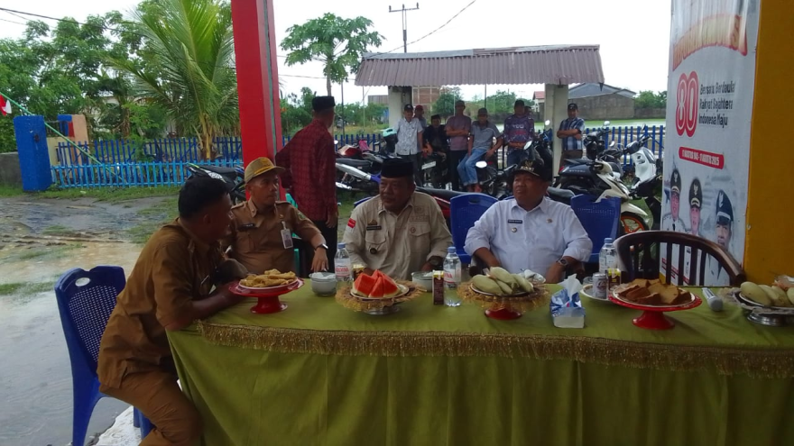 Bupati Takalar Ir.H.Mohammad Firdaus Daeng Manye, M.M  Resmikan Koperasi Merah Putih Desa Bontomanai 